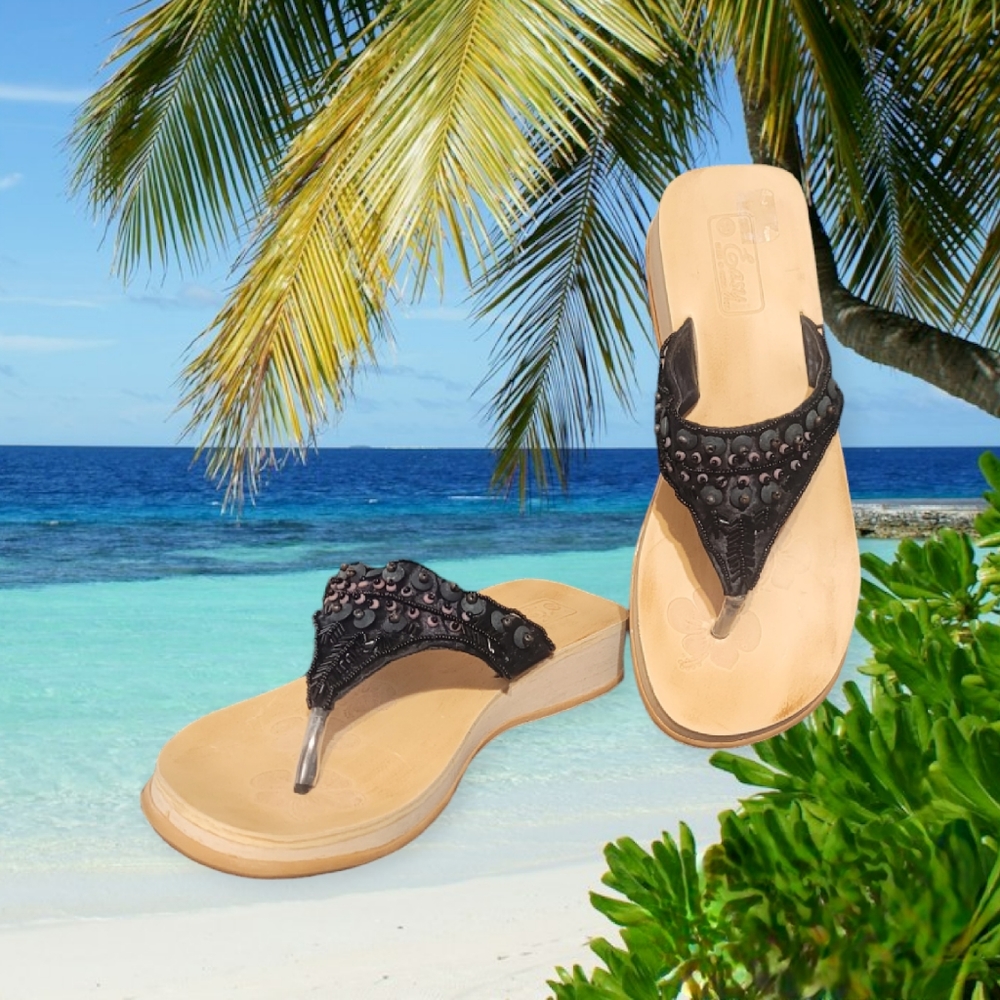 Beaded Summer Sandals
